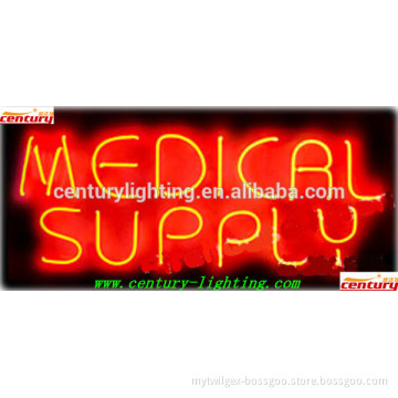 medical supply neon sign